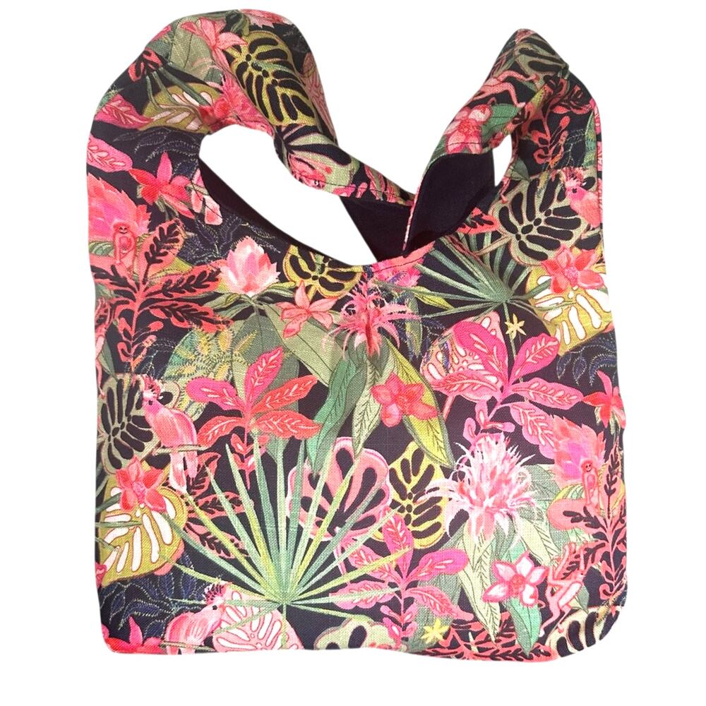 New Hope Girls x Vera Bradley Cotton sling crossbody rain-forest navy + pouch